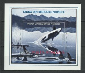 Romania 1992 Whale MNH Block