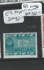 SWAZILAND (P1907B) MODERN REVENUE E2     MNH