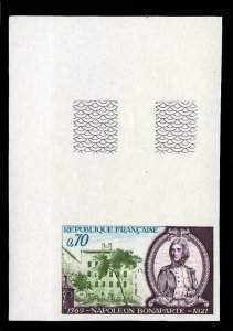 France, 1950-Present #1255 (YT 1610) Cat€95, 1969 Napoleon Bonaparte, imper...