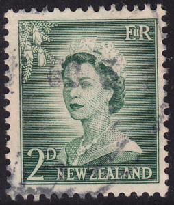 New Zealand - 1956 - Scott #308 - used