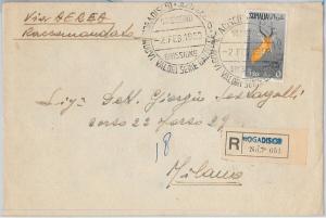 54078 - ITALY COLONIES: SOMALIA - FDC Gazelles 1959 envelope-
