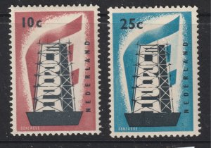 Netherlands the 1956 Europa pair MH