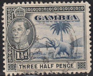 Gambia #134A   Used