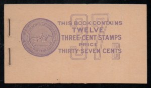 USA #807a BK102 37c, VF NH, complete book with electric Eye Markings on panes...