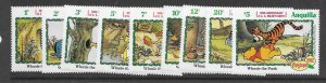 Anguilla 511-19  1982  set  9  VF NH