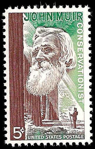 # 1245 MINT NEVER HINGED JOHN MUIR