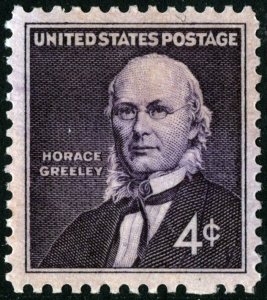 SC#1177 4¢ Horace Greeley Issue (1961) MNH