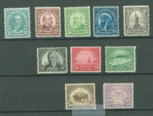 United States #692-701  Single (Complete Set)