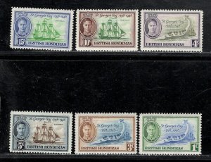 BRITISH HONDURAS SC# 131-6 F/MNH