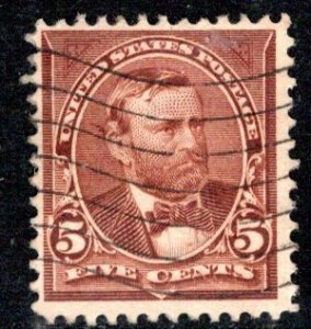 United States Scott # 255, used