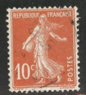 France Scott 162 used 1903-1938 Sower type 