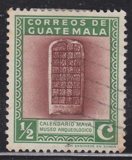 Guatemala 292 Mayan Calendar 1939