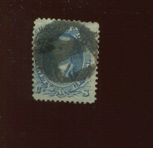 Scott 72 Washington Used Stamp (Stock Bx 431)
