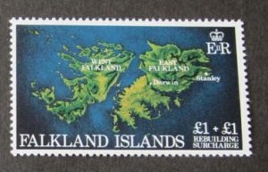 Falkland Islands 1982 Sc B1 set MNH