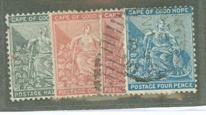 Cape of Good Hope #23/24/26/27 Used Single