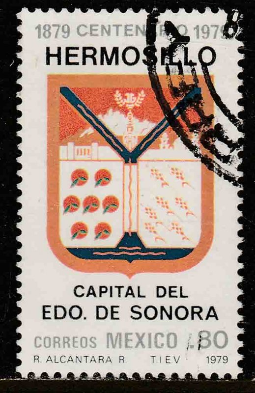 MEXICO 1177 Centenary of Hermosillo as Capital of Sonora USED. VF. (682)