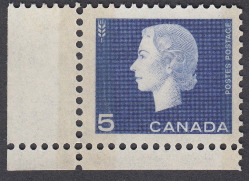 Canada - #405p Queen Elizabeth II Cameo Issue, W2B Tagged - MNH