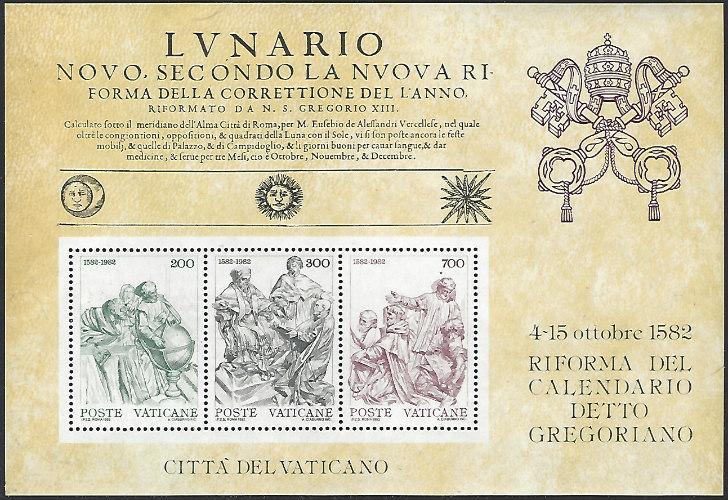 Vatican City #717a MNH Souvenir Sheet