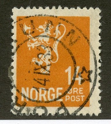 Norway, Scott #116, Used