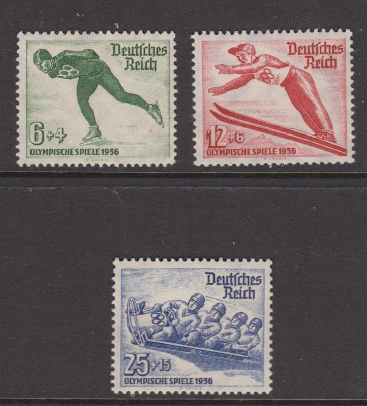 Germany -Scott B79-B81- General Issues -1935 -  MLH - Set of 3 Stamps