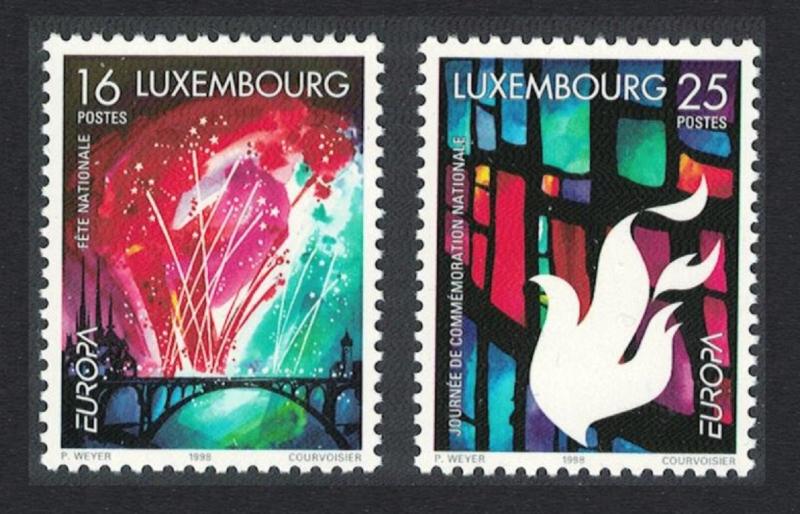 Luxembourg Europa National Festivals 2v SG#1473-1474