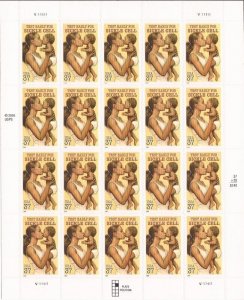 US Stamp - 2004 Sickle Cell Awareness - 20 Stamp Sheet - Scott #3877