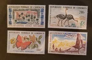 Cameroun 1962 Butterflies Scott# C41-4 Mint MNH OG Unused Stamp Set T2415