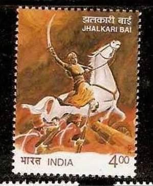 INDIA 2001 Jhalkari VaiWOMEN Warrior of Jhansi HORSE - RIDER MNH** Inde Indien