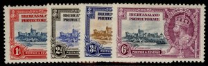 BECHUANALAND PROTECTORATE GV SG111-114, 1935 SILVER JUBILEE set M MINT. Cat £17.