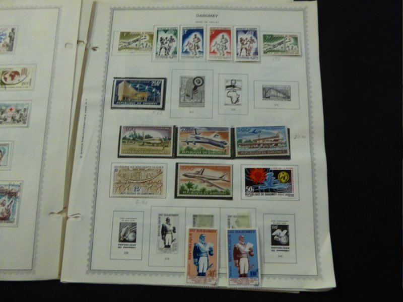 Dahomey 1899-1972 Fabulous Collection of Mint and Used Stamps