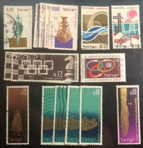 Israel Scott# 241...300  F/VF Used/Unused Group of 33 Cat. $6.70