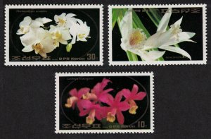 Korea Orchids Flowers 3v 1984 MNH SG#N2414-N2416