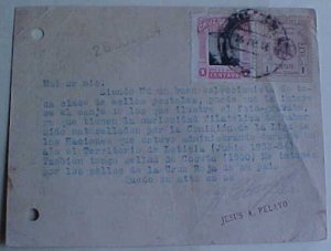 COLUMBIA CUCUTA LOCAL POST 1934 PUNCHED