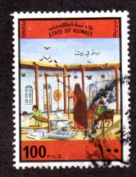 KUWAIT 749d USED SCV $3.50 BIN $1.20 WELL