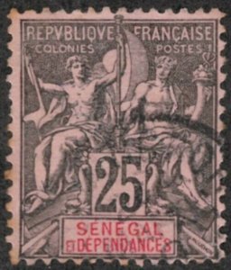 Senegal #45 Used 30% of SCV $7.25 **FREE SHIPPING**