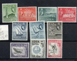 Aden 66-75 Mint never hinged