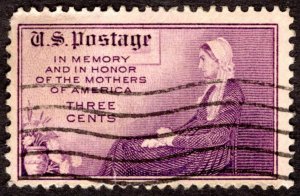 1934, US 3c, Mothers of America, Used, Sc 738