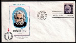 1979 Albert Einstein Sc 1774 first day cover Fluegel cachet FDC