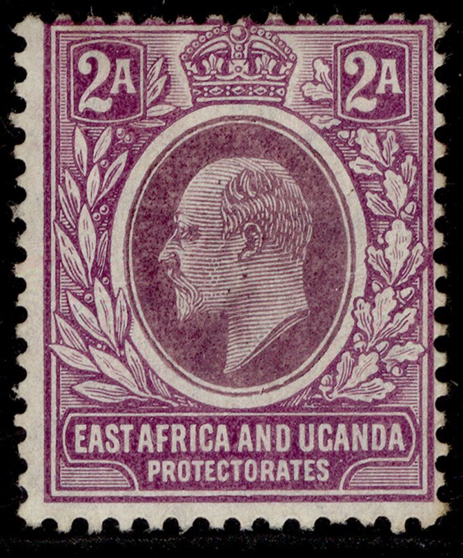 EAST AFRICA and UGANDA EDVII SG19, 2a dull & bright purple, M MINT. 