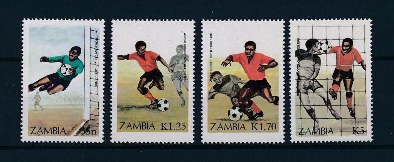 [51204] Zambia 1986 Sports World Cup Soccer Football  MNH