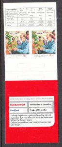 New Zealand 2489d Christmas Booklet MNH VF