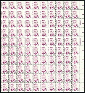 Glenville Clark Sheet of One Hundred 39 Cent Postage Stamps Scott 1867