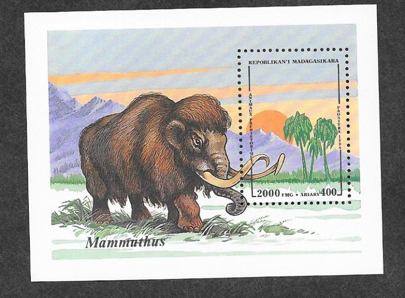 Malagasy Madagascar 1181 Mint NH Souvenir Sheet Mammoth!