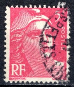 France; 1947: Sc. # 542A; Used Single Stamp