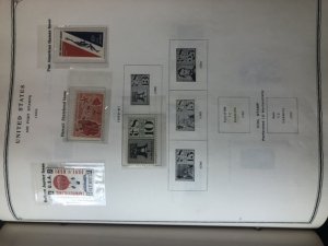 Scott’s Minuteman Album For U.S. Stamps & Some  President Stamps