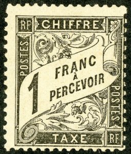 France Stamps # J23 MLH Fresh Rare Scott Value $750.00