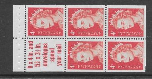 Australia  397a  1966  Pane  5  VF NH