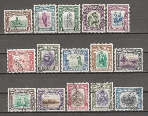 NORTH BORNEO 1939 SG 303/17 USED Cat £750