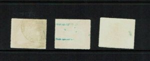 Bahawalpur: : 1945, Official overprints, surcharged,  good used set