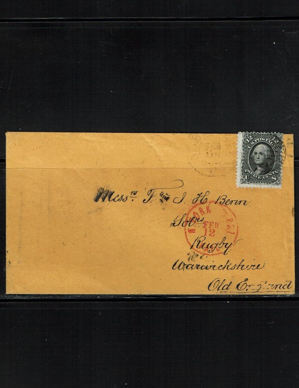 Scott #69 VF/Fine used on cover.